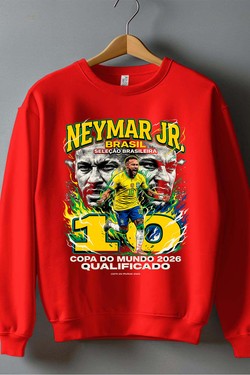 Neymar BOOTLEG1 - Sweat Col Rond Homme-NOIR