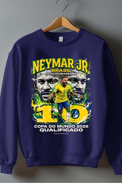 Neymar BOOTLEG1 - Sweat Col Rond Homme-NOIR