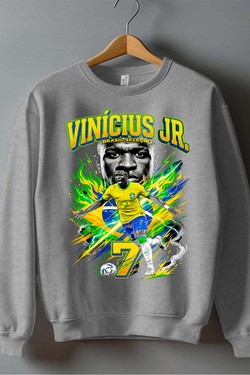 Vinicius BOOTLEG1 - Sweat Col Rond Homme-BLEU ROI