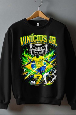 Vinicius BOOTLEG1 - Sweat Col Rond Homme-BLEU ROI