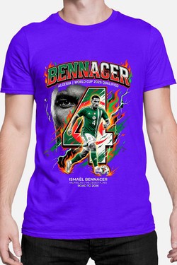 Bennacer BOOTLEG1 - Tshirt Homme-BLEU ROI