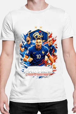 Bootleg France 2 Raw - Tshirt Homme-BLANC