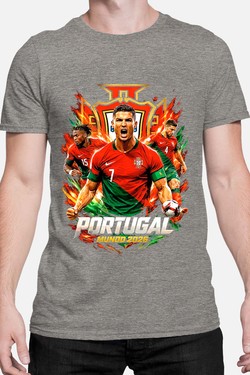 Bootleg Portugal 1 Raw - Tshirt Homme-BLEU ROI