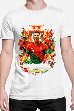 Bootleg Portugal 1 Raw - Tshirt Homme-BLEU ROI