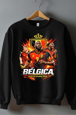 Bootleg Belgica 1 Raw - Sweat Col Rond Homme-BLEU ROI