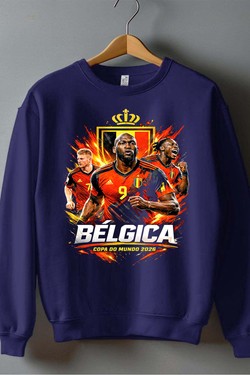 Bootleg Belgica 1 Raw - Sweat Col Rond Homme-BLEU ROI