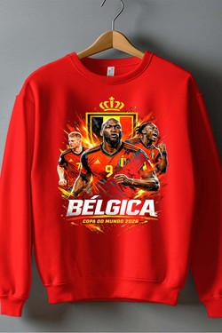 Bootleg Belgica 1 Raw - Sweat Col Rond Homme-BLEU ROI