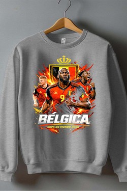Bootleg Belgica 1 Raw - Sweat Col Rond Homme-BLEU ROI