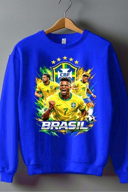 Bootleg Brasil 1 Raw - Sweat Col Rond Homme-ROUGE