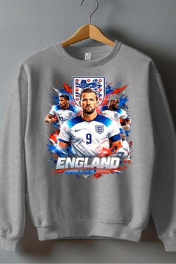Bootleg England 1 Raw - Sweat Col Rond Homme-BLANC