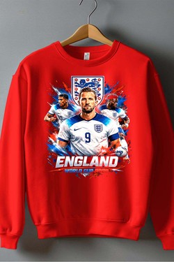 Bootleg England 1 Raw - Sweat Col Rond Homme-BLANC