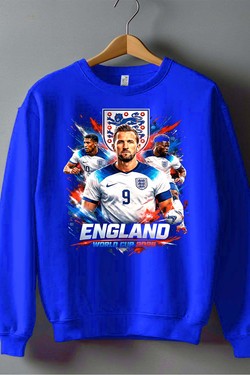 Bootleg England 1 Raw - Sweat Col Rond Homme-BLANC