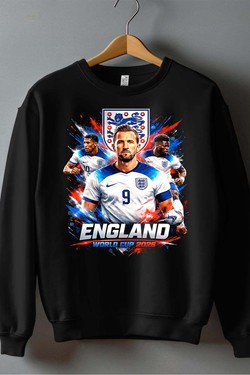 Bootleg England 1 Raw - Sweat Col Rond Homme-BLANC