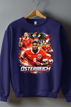 Bootleg Osterreich 1 Raw - Sweat Col Rond Garçon-BLEU CIEL