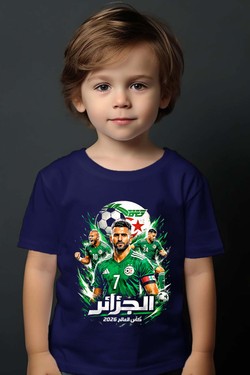 Bootleg Algérie 1 Raw - Tshirt Garçon-BLEU CIEL