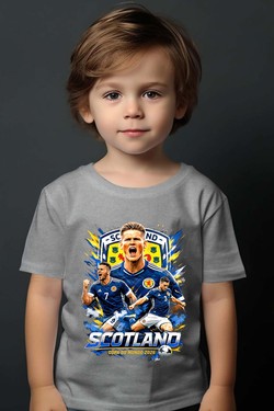 Bootleg Scotland 1 Raw - Tshirt Garçon-GRIS