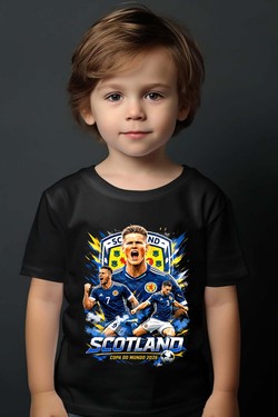 Bootleg Scotland 1 Raw - Tshirt Garçon-GRIS