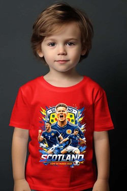 Bootleg Scotland 1 Raw - Tshirt Garçon-GRIS