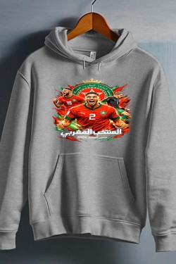 Bootleg Maroc 1 Raw - Sweat capuche Homme-BLEU ROI
