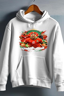 Bootleg Maroc 1 Raw - Sweat capuche Homme-BLEU ROI