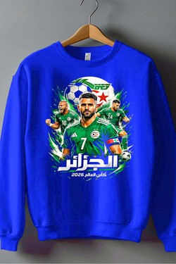 Bootleg Algérie 1 Raw - Sweat Col Rond Homme-ROUGE