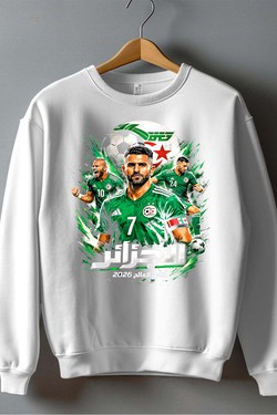 Bootleg Algérie 1 Raw - Sweat Col Rond Homme-ROUGE