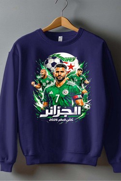 Bootleg Algérie 1 Raw - Sweat Col Rond Homme-ROUGE