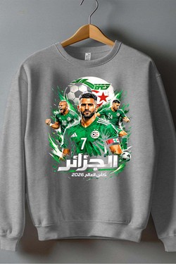 Bootleg Algérie 1 Raw - Sweat Col Rond Homme-ROUGE