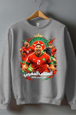Bootleg Maroc 1 Raw - Sweat Col Rond Homme-MARINE
