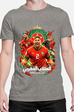 Bootleg Maroc 1 Raw - Tshirt Homme-BLEU ROI