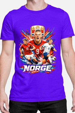 Bootleg Norge 1 Raw - Tshirt Homme-BLEU ROI