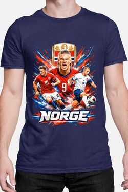 Bootleg Norge 1 Raw - Tshirt Homme-BLEU ROI