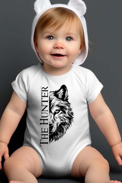 THE  hunter - Body bébé-NOIR