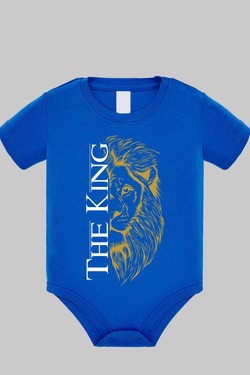 THE king - Body bébé-NOIR