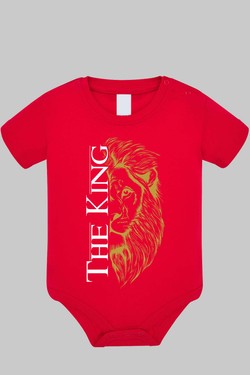 THE king - Body bébé-NOIR