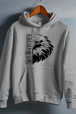 T sky watcher - Sweat capuche Homme-BLEU ROI
