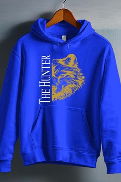 THE  hunter - Sweat capuche Homme-ROUGE