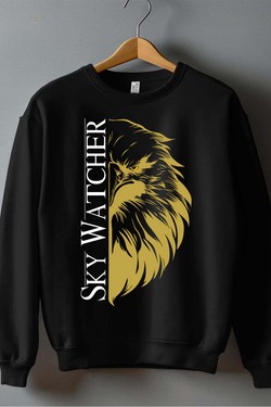 T sky watcher - Sweat Col Rond Homme-BLEU ROI