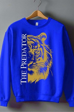 The pridator - Sweat Col Rond Homme-NOIR