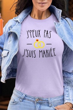 jpeux pas.. mariée F - Tshirt Femme - FC-VERT CLAIR