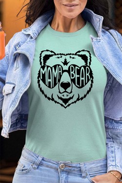 mama bear ours - Tshirt Femme - FC-VIOLET