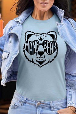 mama bear ours - Tshirt Femme - FC-VIOLET