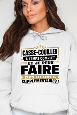 casse hrs supp - Sweat Capuche Femme-BORDEAUX