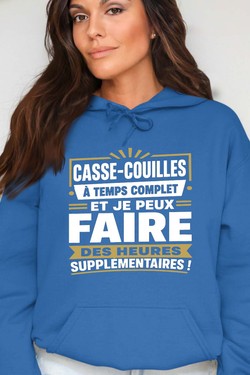 casse hrs supp - Sweat Capuche Femme-BORDEAUX