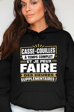 casse hrs supp - Sweat Capuche Femme-BORDEAUX