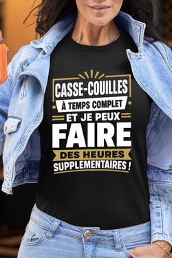 casse hrs supp - Tshirt Femme-GRIS