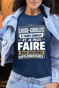 casse hrs supp - Tshirt Femme-GRIS
