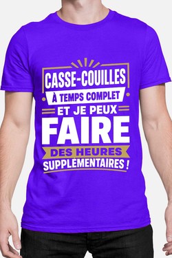 casse hrs supp - Tshirt Homme-BLEU ROI