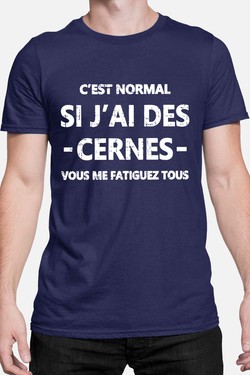 Cerne Fatiguez - Tshirt Homme-BLANC