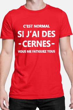 Cerne Fatiguez - Tshirt Homme-BLANC